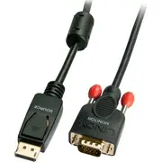 Lindy Displayport an Vga Konverterkabel 0.5M  41940 adapteris