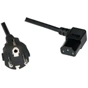Logilink 3M  Cee 7-7/C13 Black Cee7/7 C13 coupler Cp118 Barošanas kabelis