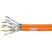 Logilink Verlegekabel S/Ftp Cat7 Awg23 1000Mhz orange duplex  Cpv0063 tīkla kabelis