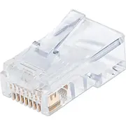 Modular Plug Rj45 Utp 8 P8C cat.6 on wire 100Pc  028894 Iwp-Jar-C6Rty tīkla kabelis