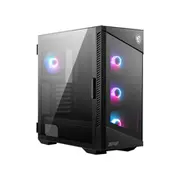 Msi Mpg Velox 100R computer case Midi Tower Black  306 7G18R21 809 306-7G18R25-809 Mpgvelox100R Datora korpuss