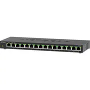 Netgear Gs316-300Eus  switch black Gs316 300Eus komutators