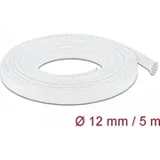 Organizer Delock Waz pleciony elastyczny 5M x 12Mm bialy 20694 4043619206940  Joinedit63608166