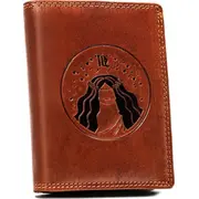 Peterson Duzy  skorzany portfel meski z wytloczonym znakiem zodiaku - Nosize Dh Ptn N4-Ebs 8 Rov 5903051199424 Joinedit62694974