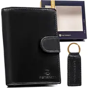 Peterson Zestaw Prezentowy Elegancki  Skorzany Portfel Meski I Brelok Dh Ptn Set-M-N4L-Gvt Rov 5903051192210 Joinedit66348351