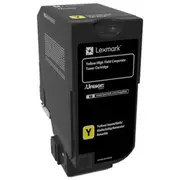 Return Program Toner Cartridge Lexmark yellow  12 000 pgs Cs725De / Cs725Dte 74C2Hye toneris