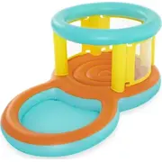 Round jumping castle with a swimming pool 239 x 142 102 cm  52385 Baseins