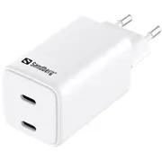 Sandberg Ac Charger Dual Usb-C Pd65W Eu 5705730441561  441 56