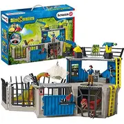 Schleich Dinosaurs 41462 Large Dino Research Station  4059433102177 bērnu rotaļlieta