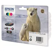 Set Epson T2636 Xl Cmyk Claria Multi Pack  Xp-600/700/800 C13T26364010 kārtridžs