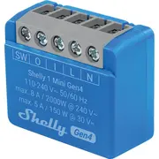 Shelly Relais aposapos1 Mini Gen4 2Er PackaposApos max 8A 1 Kanal Wlan Matter Zigbee Bluetooth Shelly1MiniGen42Er 3800238070793  Joinedit76222810