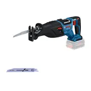 Sierra de sable a bateria bosch biturbo gsa 18V-28 professional solo Azul/Negro  sin ni cargador en l-boxx 06016C0001 0 601 6C0 001