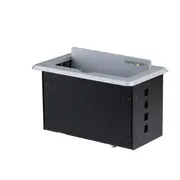 Startech.com Konferenztisch Tischanschlussfeld far Audio und Video - 4K Hdmi / Vga Dp Ausgang Kabelmanagement Befestigungspla  Box4Hdecp2 adapteris
