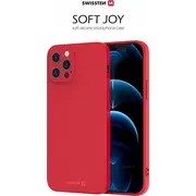Swissten Soft Joy Silikona vāciņš priekš Apple iPhone 14 Sarkans  34500265 maciņš apvalks mobilajam telefonam