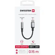 Swissten Usb-C uz 3.5Mm Audio Adapteris 15Cm 73502311 8595217488458  Joinedit65732701 adapteris
