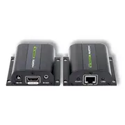 Techly Hdmi extender by Cat.5E/6/6A.7 cable  up to 60M with Ir receiver 020355