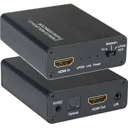 Techly idata hdmi-ea4k convertidor de audio negro 8054529025749  Idata Hdmi Ea4K 025749 5806205