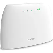 Tenda N300 wireless router Fast Ethernet Single-Band 2.4 Ghz 3G 4G White  4G03 Rūteris