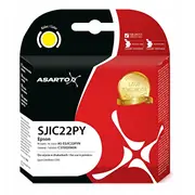 Tusz Asarto do Epson Sjic22Py  C33S020604 34Ml yellow As-Esjic22Pyn 5901741422753 Joinedit72694455 kārtridžs