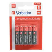 Verbatim Aaa Alkaline Batteries 1.5V  49874V 0023942498742 iekārtas lādētājs