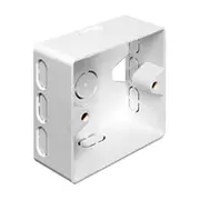 Wall Outlet Keystone  Back Box White 86128 kabelis vads