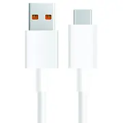 Xiaomi Turbo Charge 6A  120W datu kabelis 1M balts Eu Blister Bhr6032Gl 40032 6934177784262 Xia6Awhb Usb