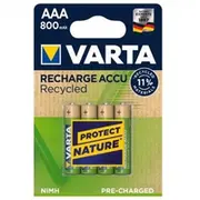 10X4 Varta Recharge Accu Recycled 800 mAH Aaa Micro Nimh  56813 101 404 4008496931545 56813101404 Baterija