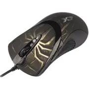 A4Tech Anti-Vibrate Laser Gaming Xl-747H mouse Usb 3600 Dpi  A4Tmys29980 Brown Datora pele