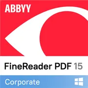 Abbyy Finereader Pdf 15 Corporate  Single User License Esd Subscription 1 year Fr15Cw Fmbl X programmatūra