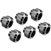 Alphacool Eiszapfen 13Mm Hardtube Anschraubtulle G1/4  6-Pack - chrome 17376 4250197173766 Joinedit50232215