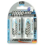 Ansmann 1X2 Akku Nimh Mono 10.000 mAh  5030642 R20/10000/Ans-Bl2 Baterija