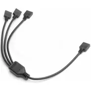 Argb Sadalītājs Ekwb Ek-Loop 3 Way Splitter Black 30Cm 3831109848067  ūdens dzesēšanas sistēmas piederumi