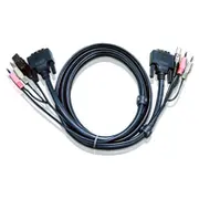 Aten Cable Dvi-D/Usb  Audio - 1.8M 2L 7D02Ud 2L7D02Ud Usb kabelis