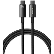 Baseus  Usb-C to cable Tungsten Gold 240W 3M Black 6932172628840 Cawj040201 147390-Uniw Usb kabelis