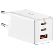 Baseus Gan5 Pro 2Xusb-C  Usb 65W White 6932172617516 150737-Uniw Ccgp120202 iekārtas lādētājs
