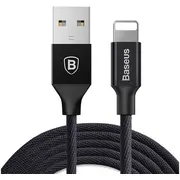 Baseus Usb cable Original iPhone Yiven 1.2M Black Lightning  6953156253001 25263-Uniw 48218-Uniw Calyw-01 kabelis