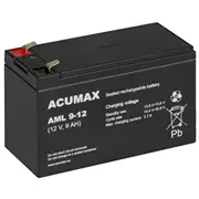 Battery 12V 9Ah C20/Aml9-12T2 Emu  Aml9 12T2 Ups aksesuāri
