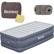Bestway Materac welurowy  lozko 191X97X51 cm niebieski 6373 6941607326398 Joinedit75140991