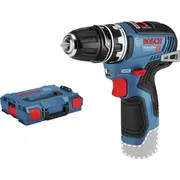 Bosch cordless drill Gsr 12V-35 Fc solo Professional  12V Blue / black without battery and charger with Flexiclick chuck L-Boxx 06019H3002 0 601 9H3 002
