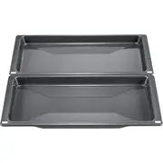 Bosch Hez530000 universal pan narrow format - 2 pieces  Pannas un katli