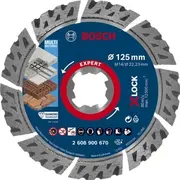 Bosch X-Lock Multimat 125X22.23X2.4X12 - 2608900670 Expert Range 4059952540054  Joinedit29424986