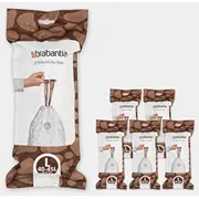 Brabantia atkritumu tvertņu maisiņi  40-45 l L 20 gab 138607 8710755138607 Virtuves piederumi