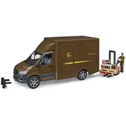 Bruder Mb Sprinter Ups with driver and accessories  model vehicle Brown 4001702026783 Br-02678 Br2678 Rotaļu auto un modeļi