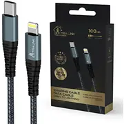 Cable Usb Type-C to Lightning Smart Life 1M black  Cabesl06 kabelis