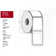 Capture Label 89X25Mm  Core 76Mm. 5715063209752 Ca 76058