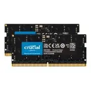 Crucial 32Gb Kit Ddr5-4800 2X16Gb Sodimm Cl40 16Gbit  Ct2K16G48C40S5 operatīvā atmiņa