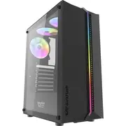 Darkflash Dk151 computer case Led with 3 fan Black  4710343793915