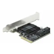 Delock 5 port Sata Pci Express x4 Card - Low Profile Form Factor  De 90498 karte