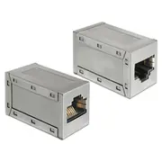 Delock 86165 Modular coupling  Rj45 socket/socket cat.6A De