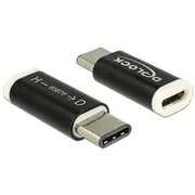 Delock Adapter Usb 2.0 Micro-B female Host  Type-C male Device De 65678 adapteris